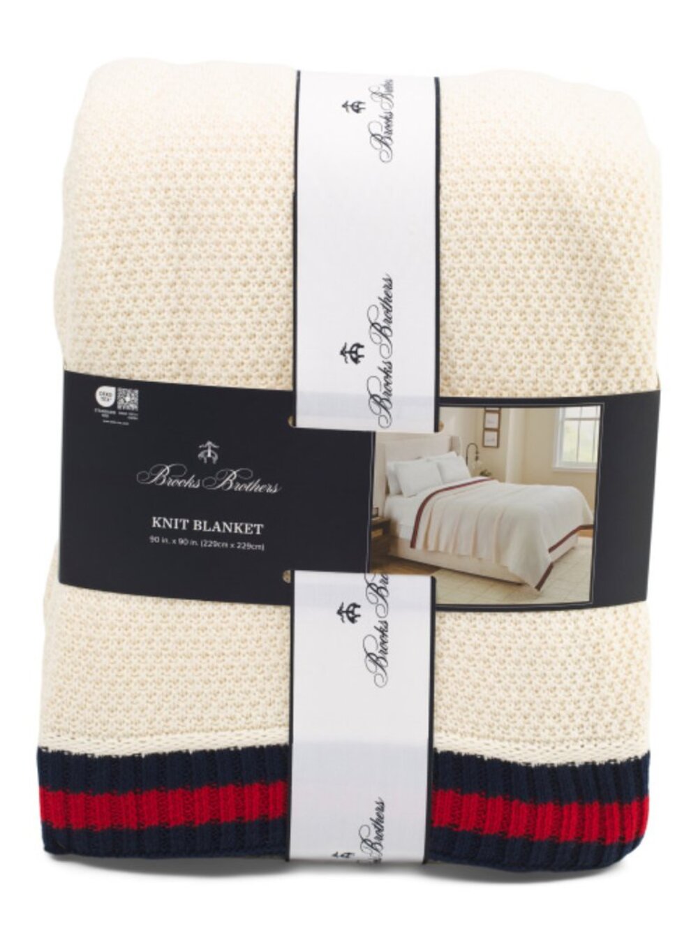 BROOKS BROTHERS Varsity Americana Blanket